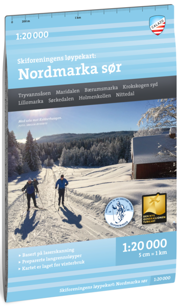 Turkart Løyper Nordmarka Sør